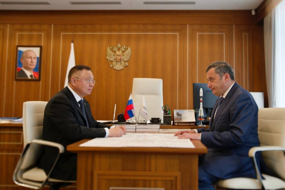Министр строительства и ЖКХ РФ провел рабочую встречу с врио губернатора Курской области