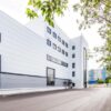 Монтаж фасадов завершен в промышленном комплексе в районе Люблино