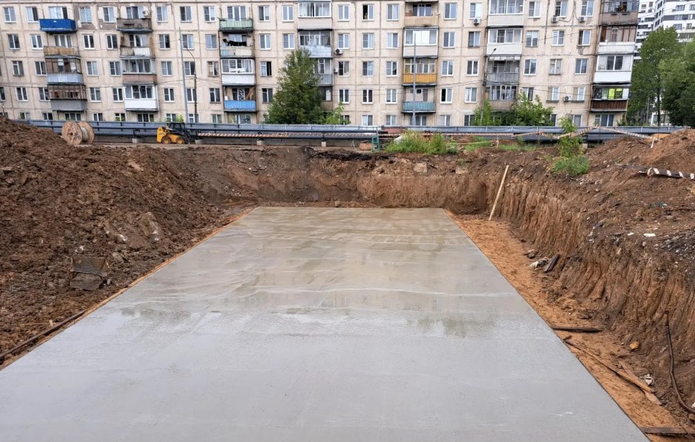 В Долгопрудном начались монолитные работы по строительству нового корпуса школы