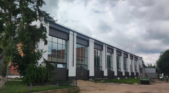 В стадию завершения переходит капремонт ФОК «Старый городок» в Одинцовском округе