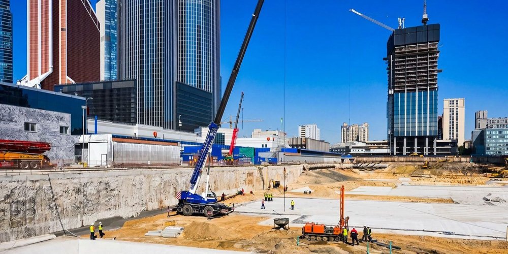 Готовность котлована для национального центра «Россия» превысила 75 процентов