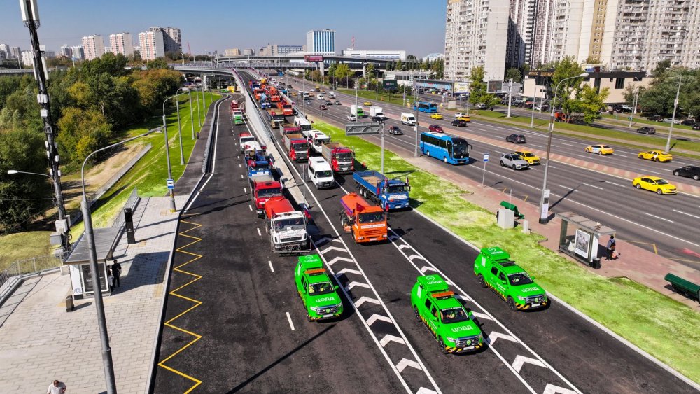 Открылся новый съезд с МСД на Каширское шоссе