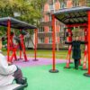 В Нагатинском Затоне появилось более 100 воркаут-тренажеров