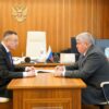 Министр строительства и ЖКХ РФ провел рабочую встречу с Губернатором Новгородской области